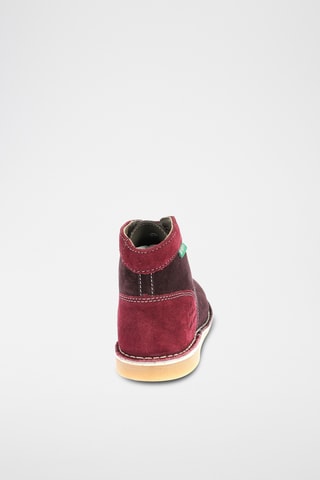 Botins em nobuck Kick Legemd - Vermelho e bordô