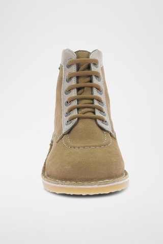 Botins em couro Kick Legemd - Camel