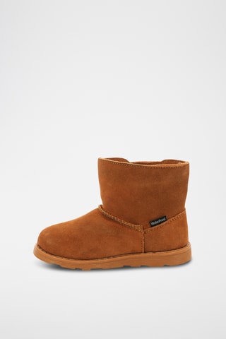 Botins forrados em nobuck Aldiza - Castanho