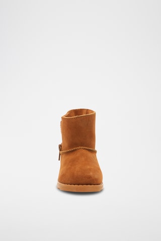 Botins forrados em nobuck Aldiza - Castanho