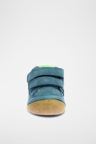 Botinhas em couro Sostankro - Azul-celeste
