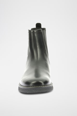 Botins Chelsea em couro Kick Lorel - Preto