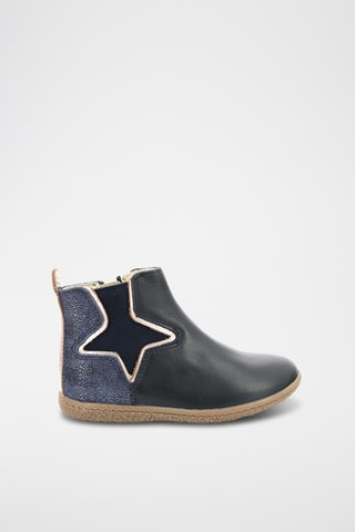 Botins em couro Vermillon - Azul-marinho