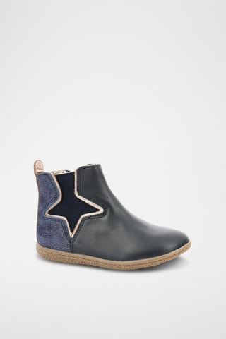 Botins em couro Vermillon - Azul-marinho