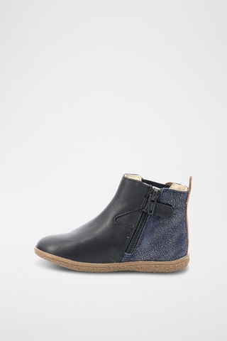 Botins em couro Vermillon - Azul-marinho
