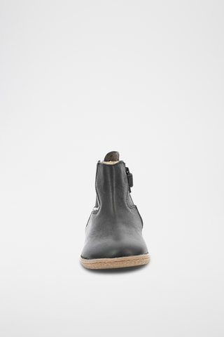Botins em couro Vermillon - Preto e prateado