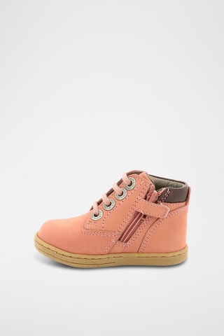 Botinhas em couro Tackland - Rosa
