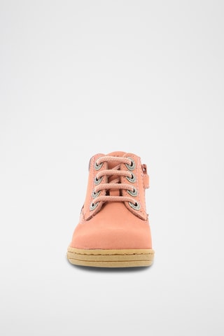 Botinhas em couro Tackland - Rosa