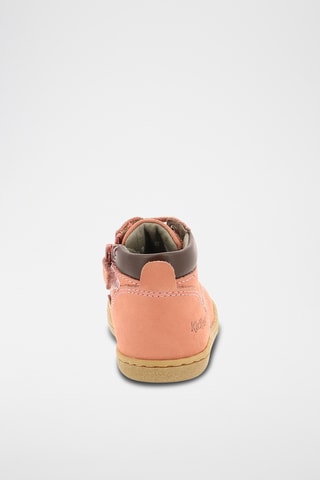 Botinhas em couro Tackland - Rosa