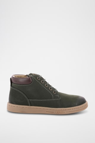 Botinhas em couro Tackland - Caqui