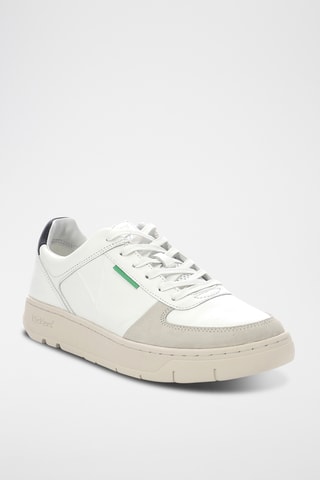 Sapatilhas em couro Kick Allow - Branco