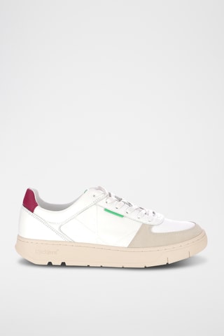 Sapatilhas em couro Kick Allow - Branco