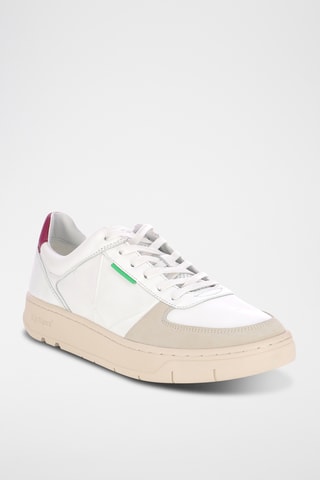 Sapatilhas em couro Kick Allow - Branco