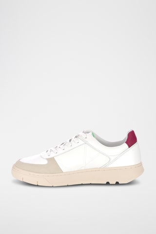 Sapatilhas em couro Kick Allow - Branco