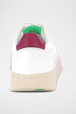 Sapatilhas em couro Kick Allow - Branco