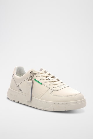 Sapatilhas em couro Kick Allow - Branco