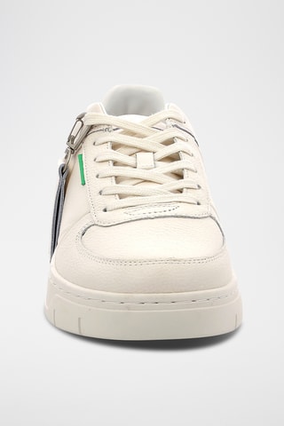 Sapatilhas em couro Kick Allow - Branco