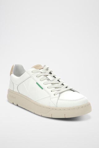 Sapatilhas em couro Kick Tally - Branco