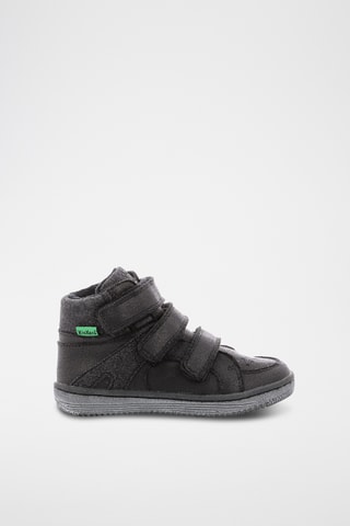 Sapatilhas subidas forradas Lohan - Preto