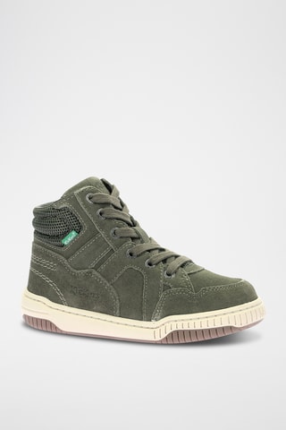 Sapatilhas subidas em nobuck Kick90 - Caqui