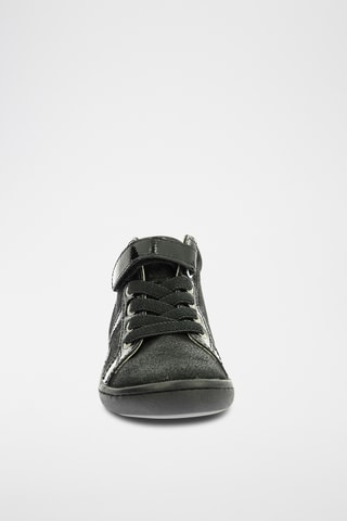 Sapatilhas em couro Kickpomid - Preto