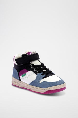 Sapatilhas subidas Kickado - Azul-cobalto