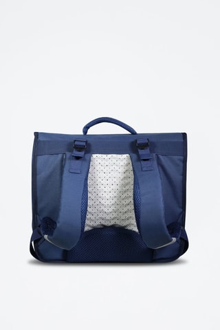 Cartable Cybel X Phileas - Bleu marine et rose
