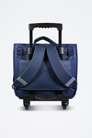 Cartable à roulettes Lili Lou - Bleu