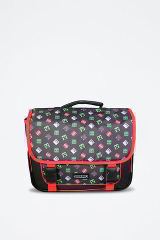 Cartable Minecraft - Noir