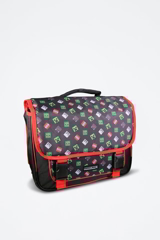 Cartable Minecraft - Noir