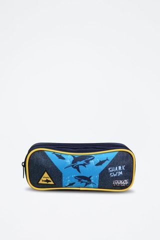 Trousse en jean - Bleu