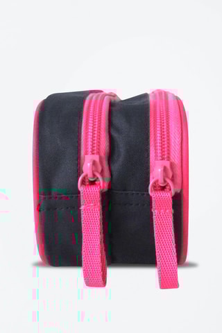 Trousse Lili Lou - Bleu foncé et rose