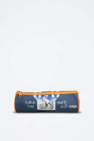 Trousse en jean - Bleu foncé