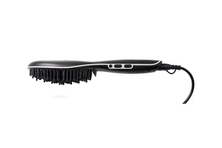 Brosse chauffante et lissante