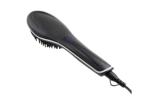 Brosse chauffante et lissante