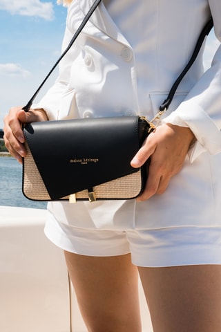 Sac bandoulière Aela - Noir