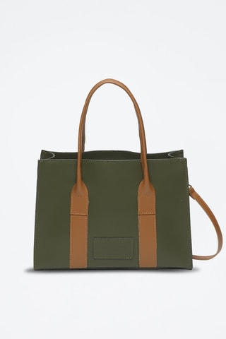 Sac à main en cuir Bahamas - Vert