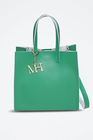 Sac bandoulière en cuir Coti - Vert