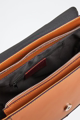 Sac bandoulière en cuir Votti - Camel