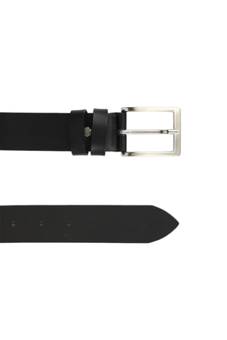 Ceinture en cuir Giulo - 115 cm - Noir