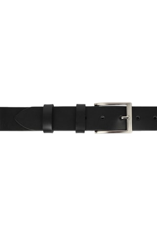 Ceinture en cuir Giulo - 115 cm - Noir