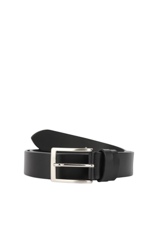 Ceinture en cuir Giulo - 125 cm - Noir