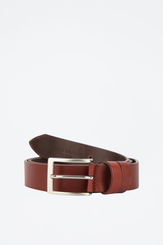 Ceinture en cuir Giulo - 110 cm - Marron