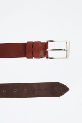 Ceinture en cuir Giulo - 110 cm - Marron