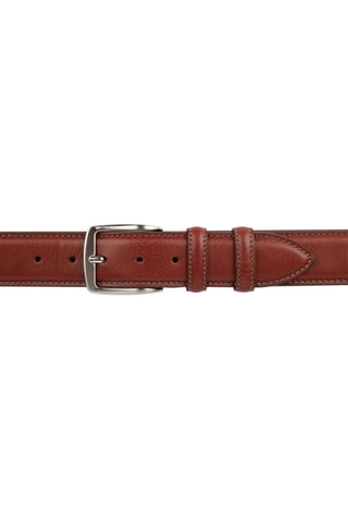 Ceinture en cuir Mario - 120 cm - Marron