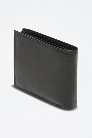 Portefeuille en cuir Henry - Noir