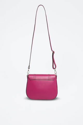 Sac bandoulière en cuir Tex - Violet
