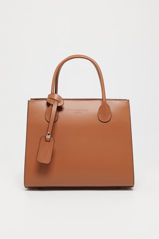 Sac à main en cuir Trip - Marron