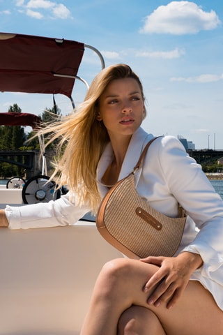 Sac porté épaule Nora  - Camel