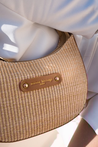 Sac porté épaule Nora  - Camel